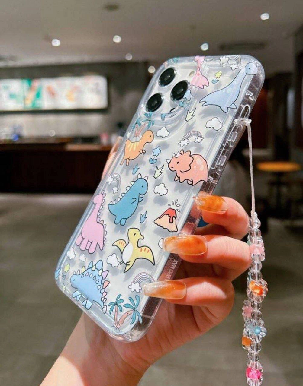 دینو کیس شفاف آیفون Dino Clear Case
