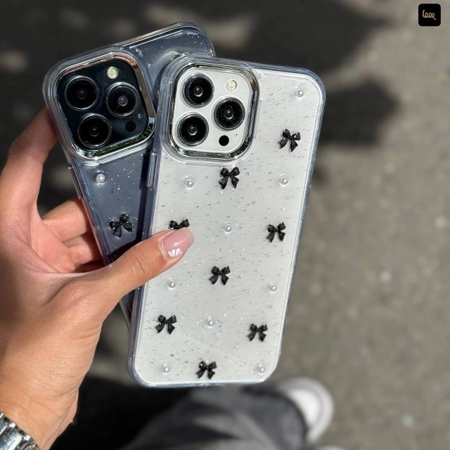 قاب پاپیون اکلیلی مشکی (Bowtie Black Clear)