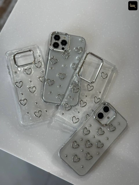 قاب گوشی قلب اکلیلی (Heart Glitter) قاب گوشی قلب اکلیلی (Heart Glitter)