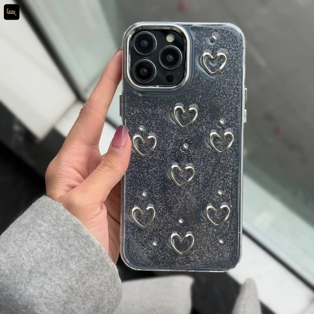 قاب گوشی قلب اکلیلی (Heart Glitter) قاب گوشی قلب اکلیلی (Heart Glitter)