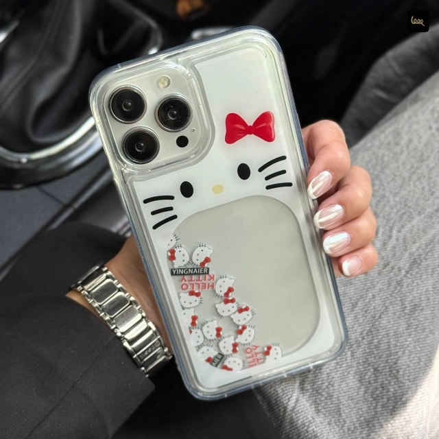 قاب گوشی کیتی آکواریومی (Kitty Aqua)