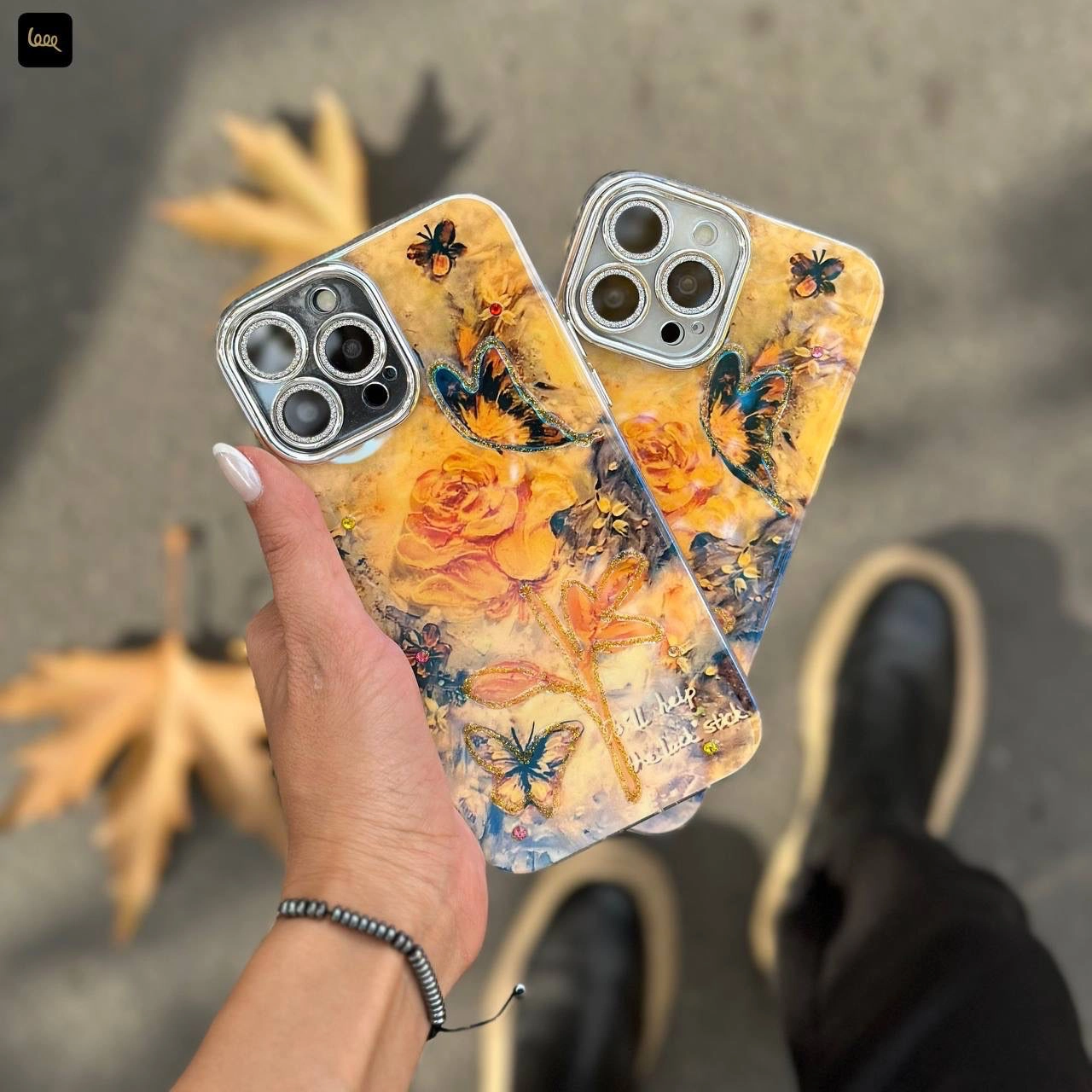 قاب آیفون پروانه پاییزی Icy Butterfly Autumn قاب آیفون پروانه پاییزی Icy Butterfly Autumn