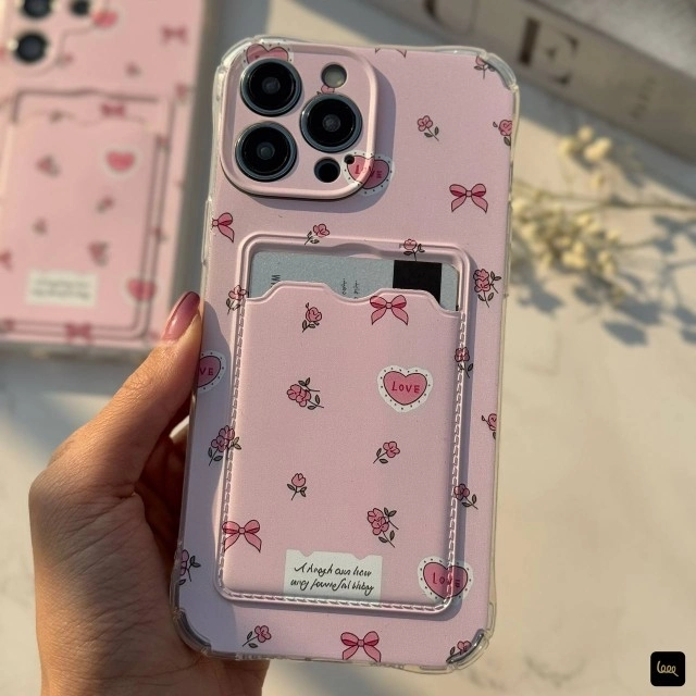 قاب گوشی جاکارتی گلدار (Pocket Case Floral)