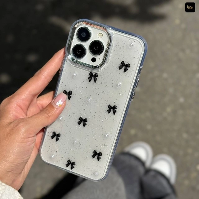 قاب پاپیون اکلیلی مشکی (Bowtie Black Clear)