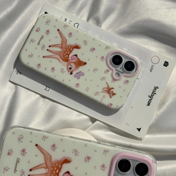 قاب گوشی آهو بامبی گلدار (Imd Bambi Floral)