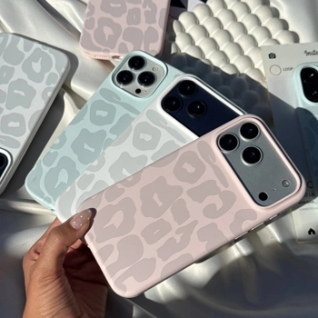 قاب گوشی سیلیکن پلنگ صورتی (Leo Pink Silicone)