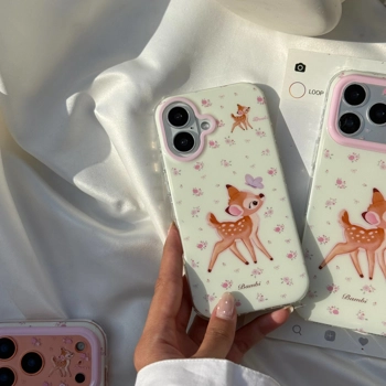 قاب گوشی آهو بامبی گلدار (Imd Bambi Floral)