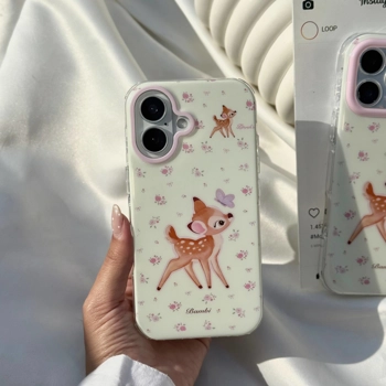 قاب گوشی آهو بامبی گلدار (Imd Bambi Floral)