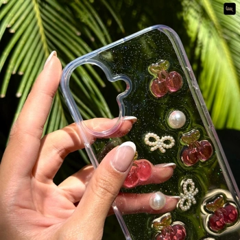 قاب گوشی گیلاس اکلیلی کریستال (Cherry Crystal)