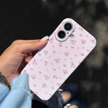 قاب گوشی صورتی گلدار (Super Tp Floral Pinky)