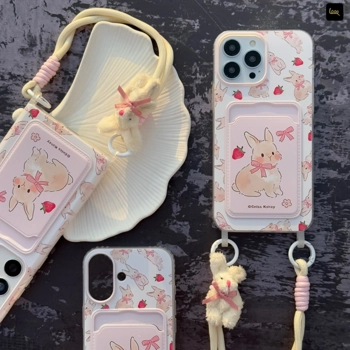 قاب گوشی خرگوش جاکارتی دار آیفون - سامسونگ - شیائومی(Pocket Rabbit)