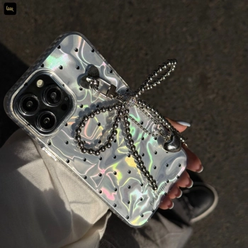 قاب گوشی واتر افکت قلبی به همراه آویز (Watereffect Tiny Heart + Pendant)