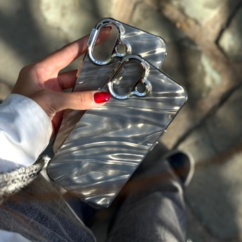 قاب گوشی موج زیبای شامپاین گلد(Water Ripple Glint)