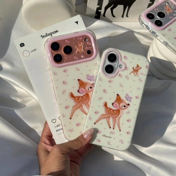 قاب گوشی آهو بامبی گلدار (Imd Bambi Floral)