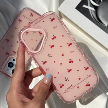 قاب گوشی چری صورتی (Cherry Pinky)