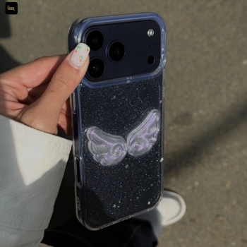 قاب گوشی بال فرشته اکلیلی (Angel Wing Glitter)