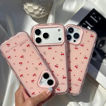 قاب گوشی چری صورتی (Cherry Pinky)
