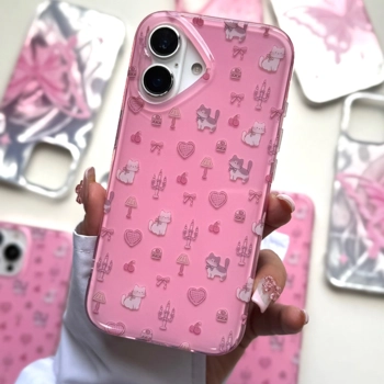 قاب گوشی گربه صورتی (Imd Pinky Cats)