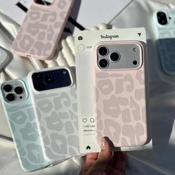 قاب گوشی سیلیکن پلنگ صورتی (Leo Pink Silicone)