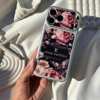 قاب گوشی ال وی کیس گلدار (Lv Floral Black)