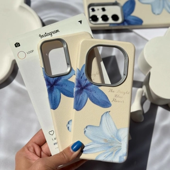 قاب گوشی ماسا کیس لیلیوم آبی (Masa Case Lilium Blue)