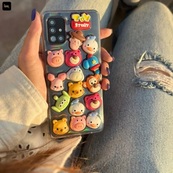 قاب گوشی Toy Story سه‌بعدی با شخصیت‌های کارتونی رنگی