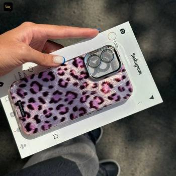 قاب گوشی پلنگی توپاز صورتی(Imd Leo Pink Topaz)