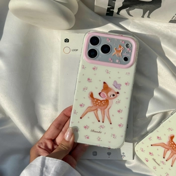 قاب گوشی آهو بامبی گلدار (Imd Bambi Floral)