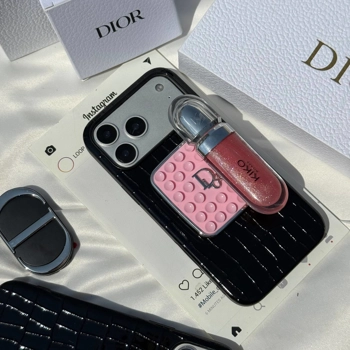 قاب گوشی چرمی دیور (Leather Case Dior)