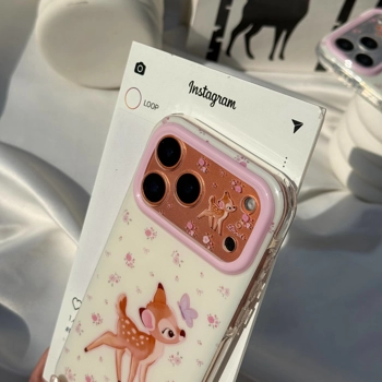 قاب گوشی آهو بامبی گلدار (Imd Bambi Floral)