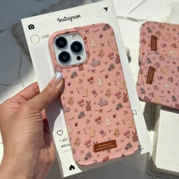 قاب گوشی خرگوش گلدار (Imd Bunny Floral)