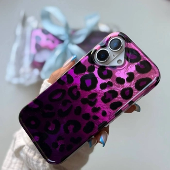 قاب گوشی پلنگی بنفش توپاز (Imd Leo Purple Topaz)