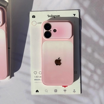 قاب گوشی لنز پینکی گرادینت (Lens Pinky Gradient)