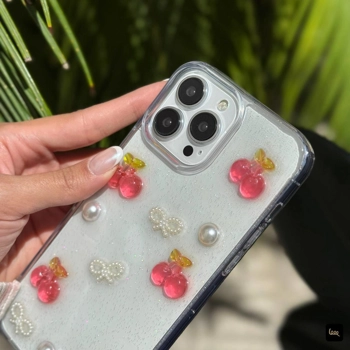 قاب گوشی گیلاس اکلیلی کریستال (Cherry Crystal)