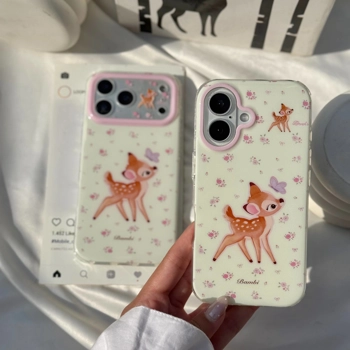 قاب گوشی آهو بامبی گلدار (Imd Bambi Floral)