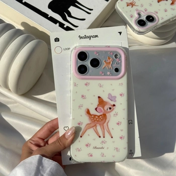 قاب گوشی آهو بامبی گلدار (Imd Bambi Floral)