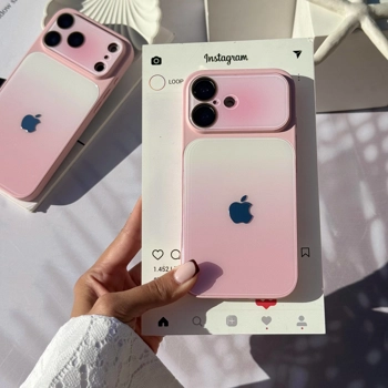 قاب گوشی لنز پینکی گرادینت (Lens Pinky Gradient)