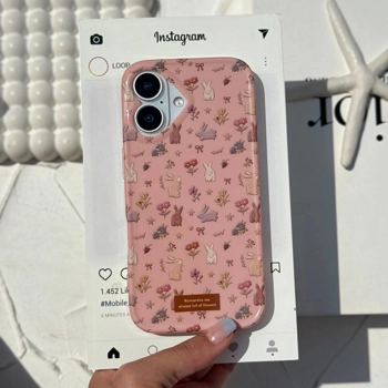 قاب گوشی خرگوش گلدار (Imd Bunny Floral)