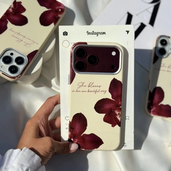 قاب گوشی ماسامی ارکید برگندی (Masa Orchid Burgundy)