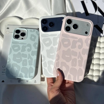 قاب گوشی سیلیکن پلنگ صورتی (Leo Pink Silicone)