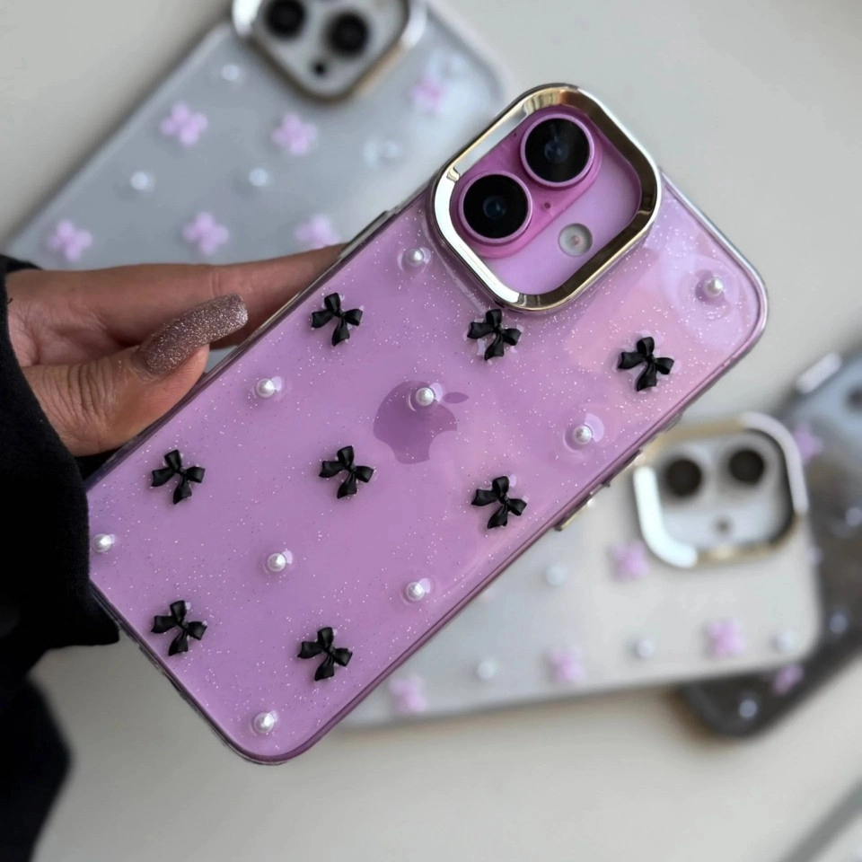 قاب پاپیون اکلیلی مشکی (Bowtie Black Clear)