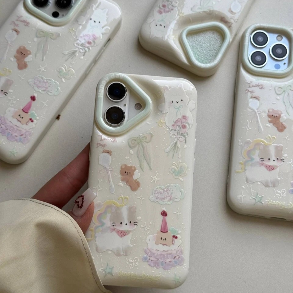 قاب گوشی گربه های فرشته (Angel Cats)