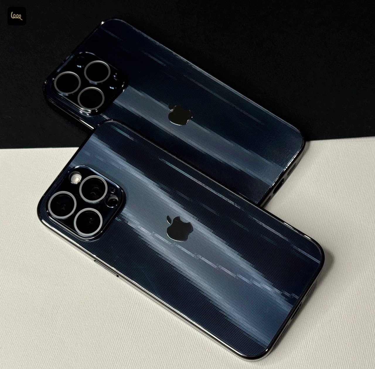 قاب آیفون لیزری نقطه ای Onyx Black مدل Laser Ver Dots با افکت لیزری نقطهای براق قاب آیفون لیزری نقطه ای Onyx Black مدل Laser Ver Dots با افکت لیزری نقطهای براق