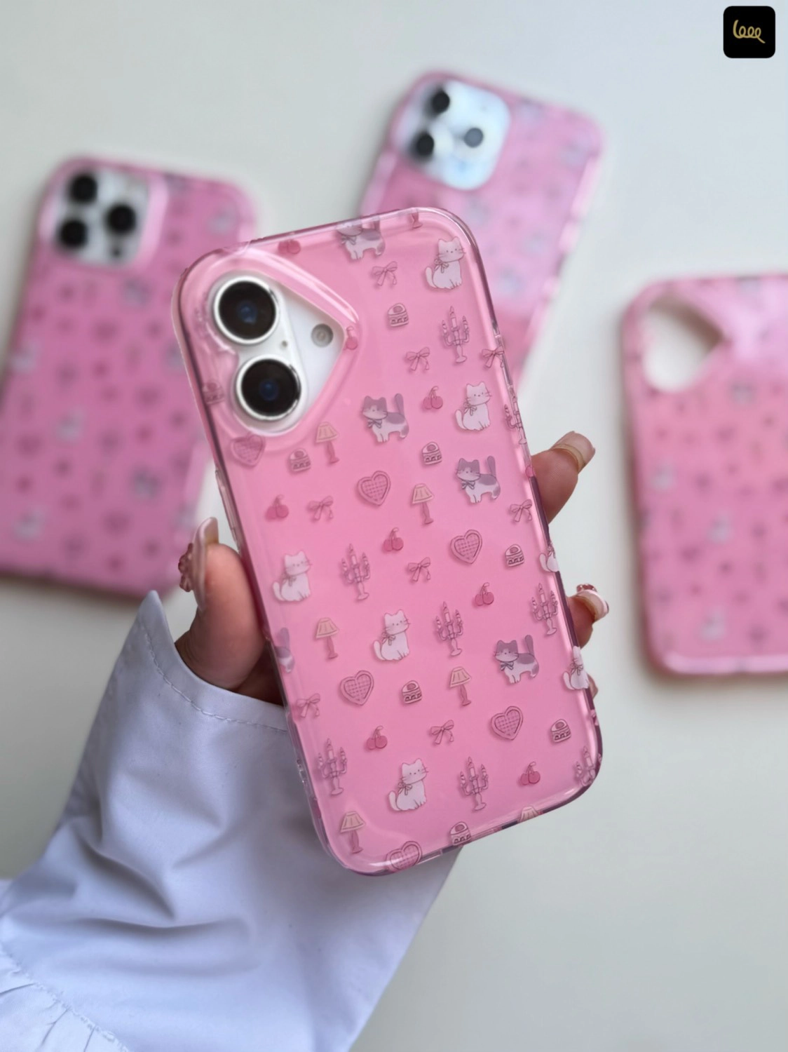 قاب گوشی گربه صورتی (Imd Pinky Cats) قاب گوشی گربه صورتی (Imd Pinky Cats)