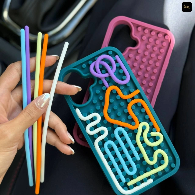 قاب گوشی پازل سیلیکن (Puzzle Case Silicone)
