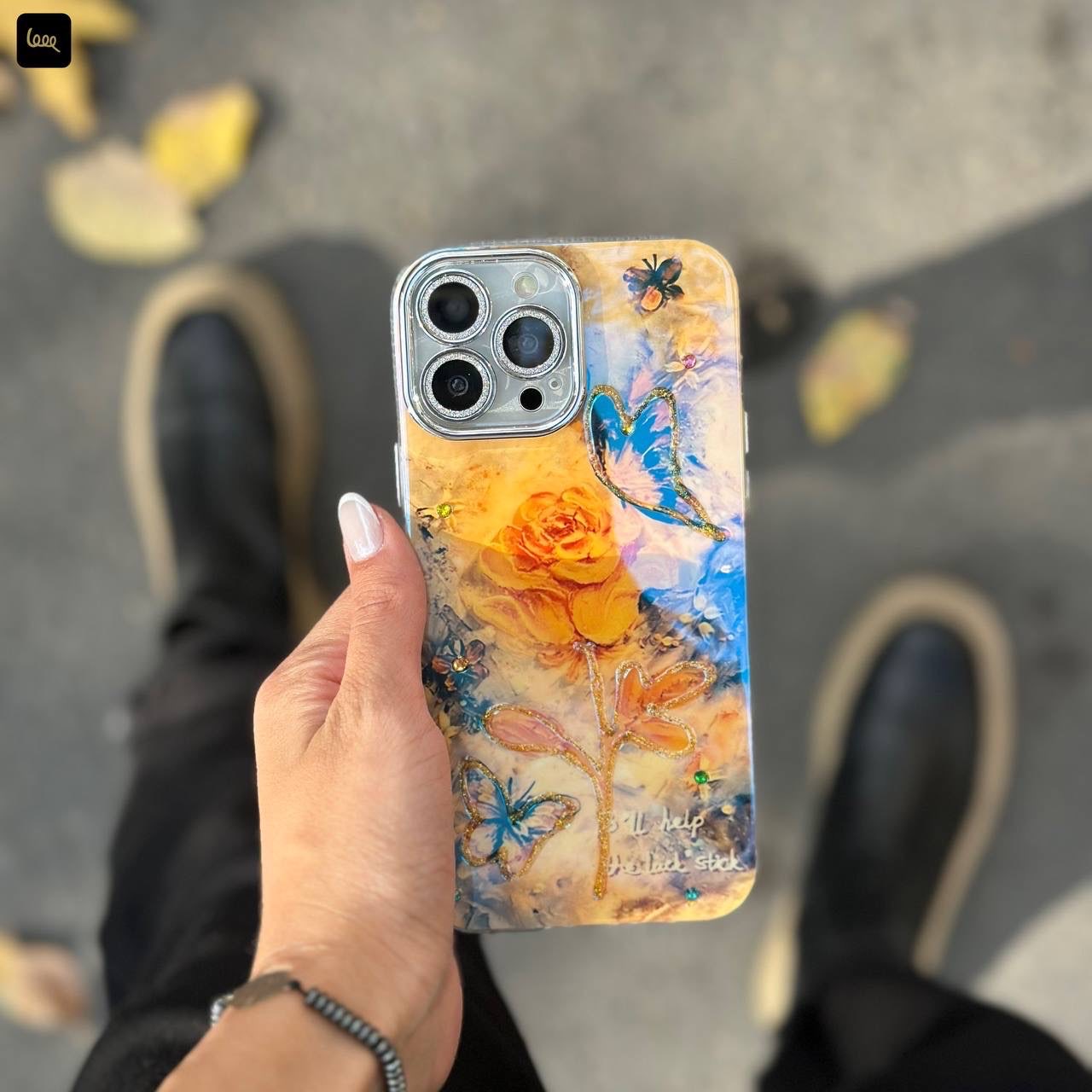 قاب آیفون پروانه پاییزی Icy Butterfly Autumn قاب آیفون پروانه پاییزی Icy Butterfly Autumn