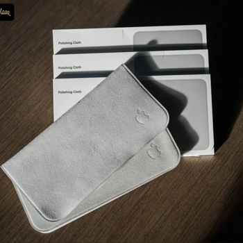 دستمال دولایه میکرو فیبر لاکچری اپل (Apple Polishing Cloth)