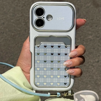 قاب گوشی کلاسیکارد قلب آیینه ای (Classicard Heart Blue Mirror)