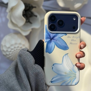 قاب گوشی ماسا کیس لیلیوم آبی (Masa Case Lilium Blue)