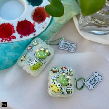 قاب گوشی قورباغه شاد (Airpods Case Happy Frog)